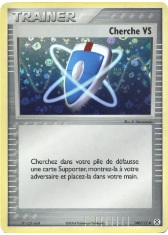 Cherche VS #100/112 — EX Rouge Feu & Vert Feuille