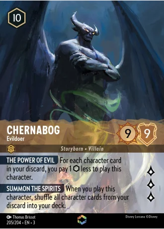 Chernabog - Evildoer #205/204 — Into the Inklands