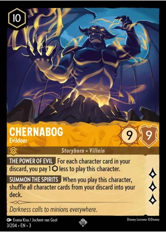 Chernabog - Evildoer #3/204 — Into the Inklands