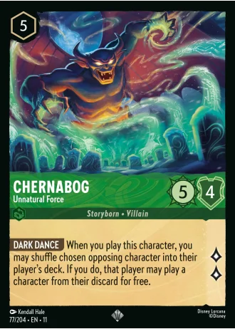 Chernabog - Unnatural Force #77/204 — Winterspell