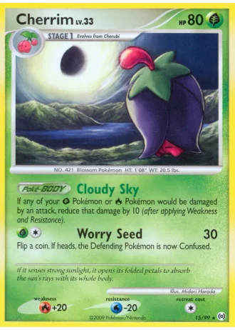 Cherrim #15/99 — Arceus
