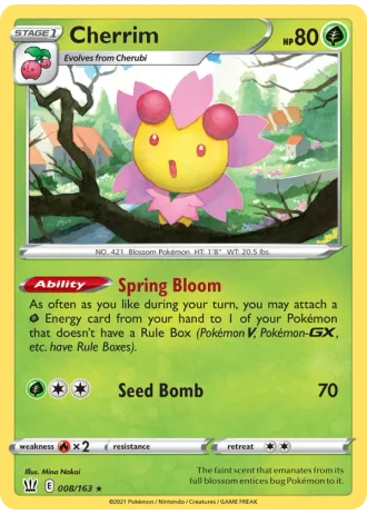 Cherrim #8 — Battle Styles