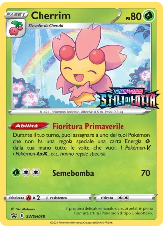Cherrim SWSH088 — Spada e Scudo Promos