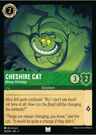 Cheshire Cat - Always Grinning #74/204 — Rise of the Floodborn
