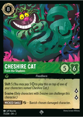 Cheshire Cat - From the Shadows #75/204 — Rise of the Floodborn