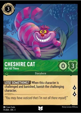 Cheshire Cat - Not All There #71/204 — The First Chapter
