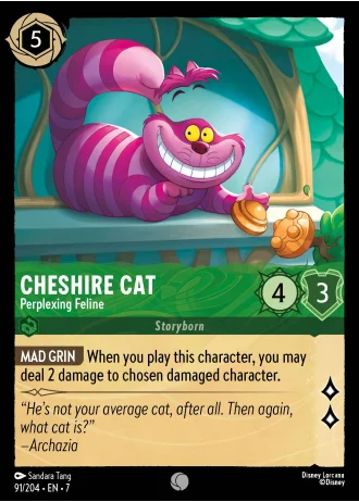 Cheshire Cat - Perplexing Feline #91/204 — Archazia's Island