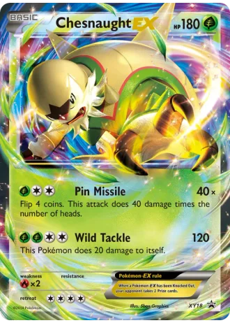 Chesnaught EX XY18 — XY Promos