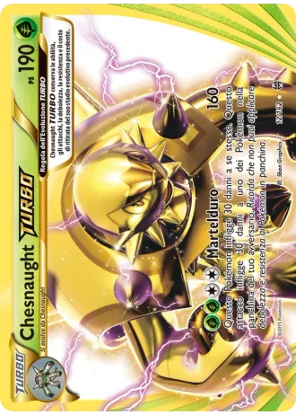 Chesnaught TURBO #12/162 — Turbo Blitz