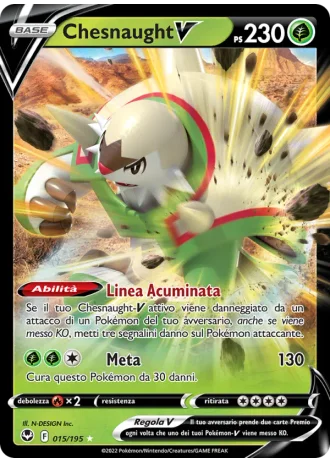 Chesnaught V #015 — Tempesta Argentata