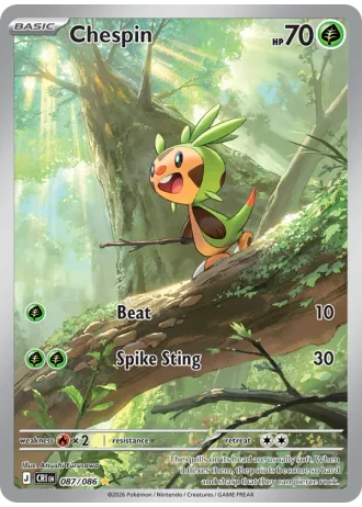 Chespin #087/86 — Chaos Rising