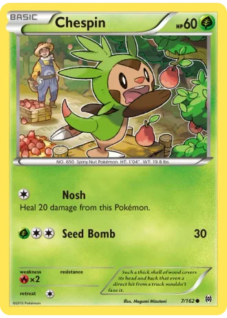 Chespin #7/162 — BREAKthrough