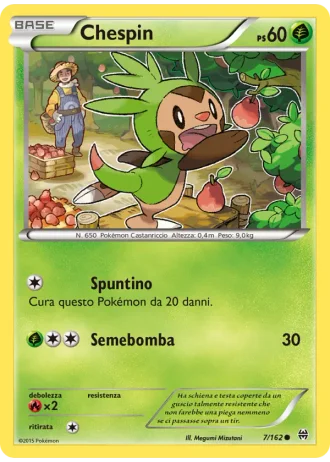 Chespin #7/162 — Turbo Blitz