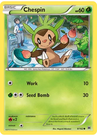 Chespin #8/162 — BREAKthrough