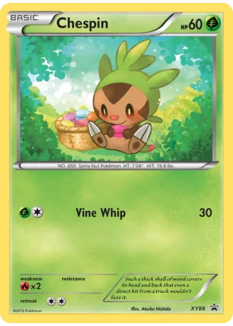 Chespin XY88 — XY Promos