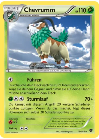 Chevrumm #19/146 — XY