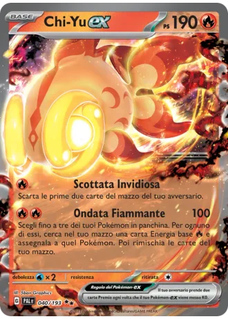 Chi-Yu ex #040/193 — Evoluzioni a Paldea