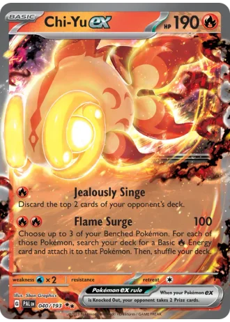 Chi-Yu ex #040/193 — Paldea Evolved