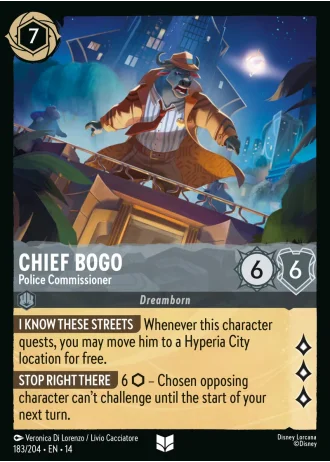 Chief Bogo - Police Commissioner #183/257 — Hyperia City