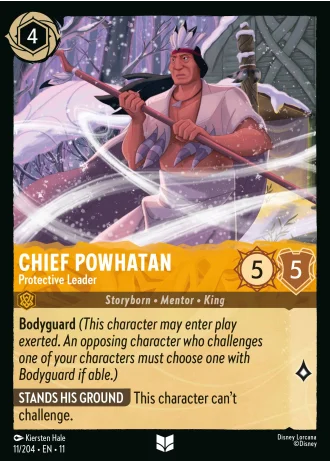 Chief Powhatan - Protective Leader #11/204 — Winterspell