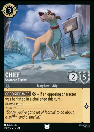 Chief - Seasoned Tracker #179/204 — Winterspell