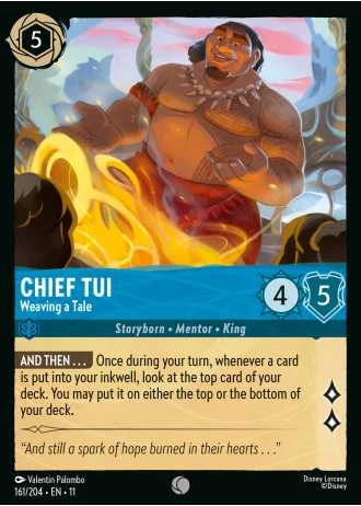 Chief Tui - Weaving a Tale #161/204 — Winterspell