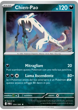 Chien-Pao #054/88 — Equilibrio Perfetto