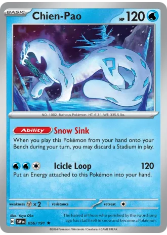 Chien-Pao #056/191 — Surging Sparks