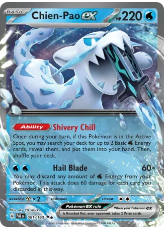 Chien-Pao ex #061/193 — Paldea Evolved