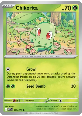 Chikorita #008 — Ascended Heroes