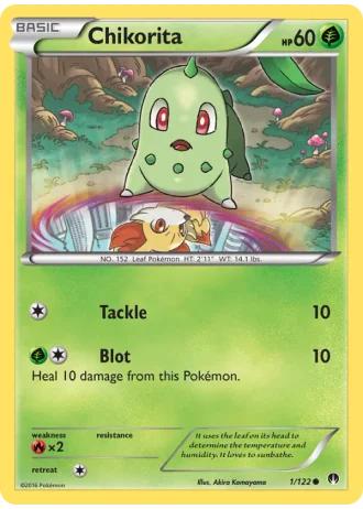 Chikorita #1/122 — BREAKpoint