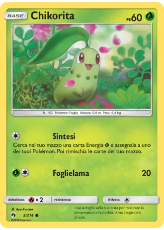 Chikorita #5 — Tuoni Perduti