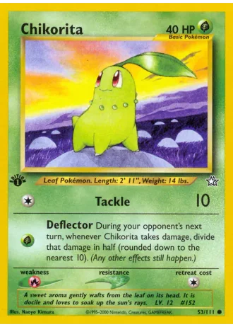 Chikorita #53 — Neo Genesis