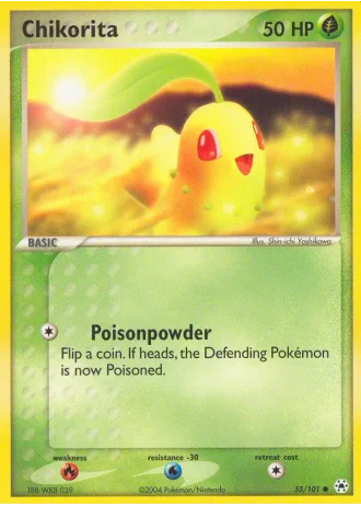Chikorita #55/101 — EX Leggende Nascoste