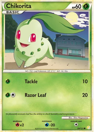 Chikorita #59 — HeartGold SoulSilver