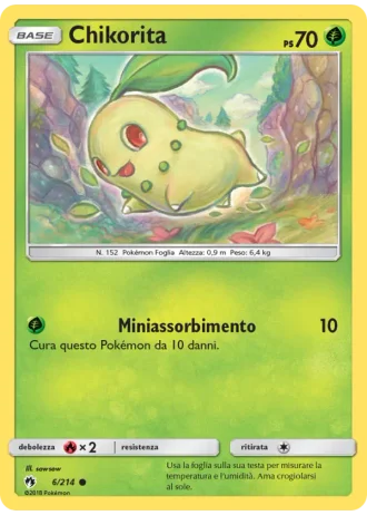 Chikorita #6/214 — Tuoni Perduti