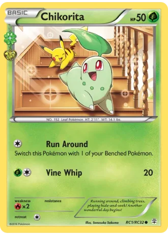 Chikorita RC1/32 — Radiant Collection (Generations)