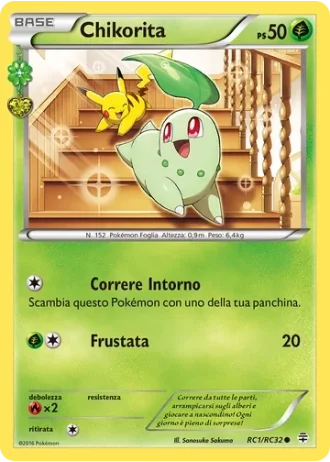 Chikorita RC1/32 — Radiant Collection (Generazioni)