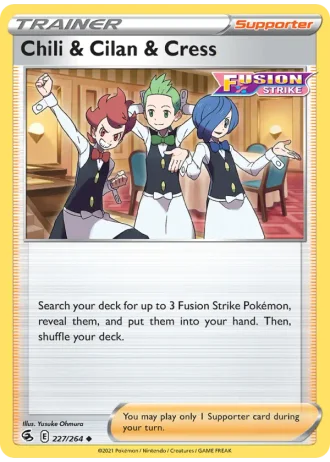 Chili & Cilan & Cress #227 — Fusion Strike