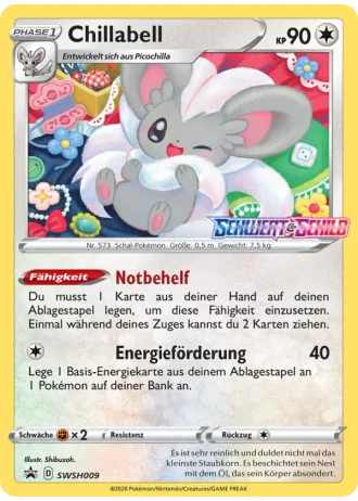 Chillabell SWSH009 — Schwert & Schild Promos