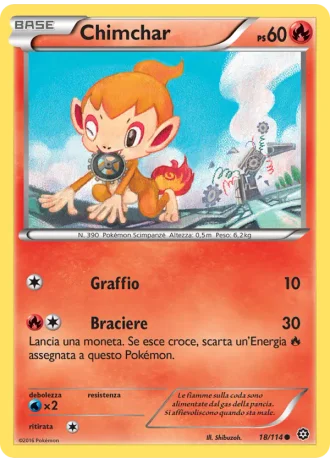 Chimchar #18 — Vapori Accesi