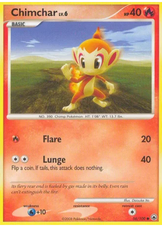 Chimchar #56/100 — Alba Suprema