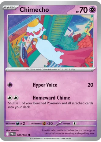 Chimecho #085/167 — Twilight Masquerade