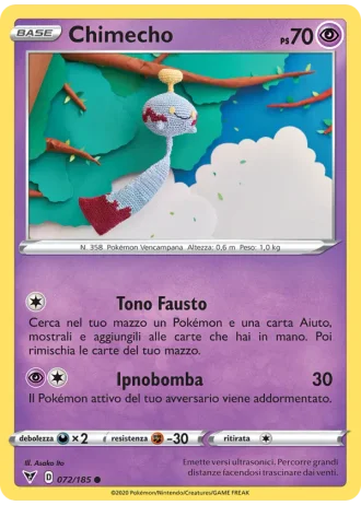Chimecho #72/185 — Voltaggio Sfolgorante