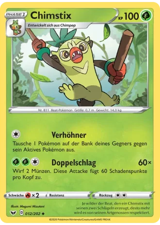 Chimstix #12/202 — Schwert & Schild