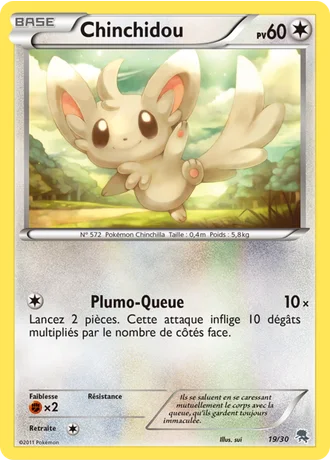 Chinchidou #19 — BW Kit du dresseur (Zoroark)