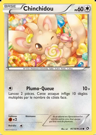 Chinchidou RC18 — Collection Radieuse (Trésors Légendaires)