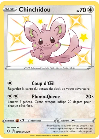 Chinchidou SV093/122 — Coffre Chromatique (Destinées Radieuses)