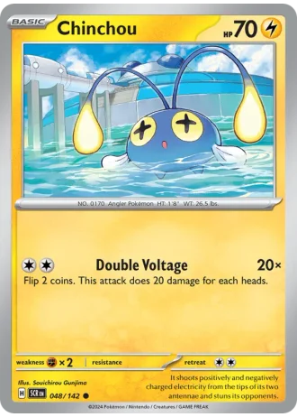 Chinchou #048 — Stellar Crown