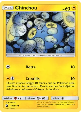 Chinchou #49 — Tempesta Astrale
